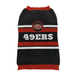 San Francisco 49ers Pet Sweater